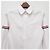 Thom Browne Camicia Oxford a righe con fascia a tre righe per donne Rosa chiaro - vista 16