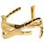 Saint Laurent Anello Opium Twist Logo