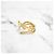 Saint Laurent Anello Opium Twist Logo - vista 3