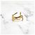 Saint Laurent Anello Opium Twist Logo - vista 4