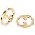 Gucci Pendientes de aro recortados Blondie: Dorado - vista 4