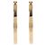 Gucci Pendientes de aro recortados Blondie: Dorado - vista 6