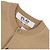 Comme Des Garcons Rundhals-Cardigan mit schwarzen Strassherzen Braun - Ansicht 5