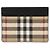 Burberry Check Card Case Brown