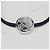 Dior Bracciale Cannage Nero Argento con Incisione del Logo - vista 7
