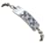 Louis Vuitton Bracciale Piastra Monogramma Bold Argento Metallo