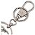 Gucci Double Keychain Silvery - view 5