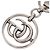 Gucci Double Keychain Silvery - view 7