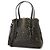 Alaïa Borsa Tote Mina Wave Lux Nera Nero - vista 4