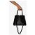 Alaïa Borsa Tote Mina Wave Lux Nera Nero - vista 8