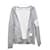Thom Browne Felpa con cappuccio Classic Loopback con zip Marrone  - vista 1