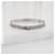 Hermès Kelly Bracelet Small Model Full Diamond White Gold Women's Bracelet Silvery  - view 3