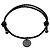 Bottega Veneta Bracciale in Nappa Intrecciato Nero - vista 3