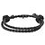 Bottega Veneta Bracciale in Nappa Intrecciato Nero - vista 4