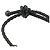 Bottega Veneta Bracciale in Nappa Intrecciato Nero - vista 5