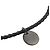 Bottega Veneta Bracciale in Nappa Intrecciato Nero - vista 7