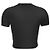 Versace Barock T-Shirt mit Kristallumriss Schwarz - Ansicht 5