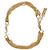 Saint Laurent Bracciale con nappine in metallo D'oro
