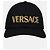 Versace Gorra de béisbol con logo bordado Negro - vista 4