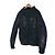 Louis Vuitton Giacca blouson con cappuccio in rete con monogramma sfumato per uomo Nero - vista 2