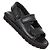 Bottega Veneta Sandali Slingback Piani Jack Nero - vista 9