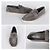 Prada Mocassino in Suede con Logo Triangolo Marrone - vista 2
