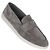 Prada Mocassino in Suede con Logo Triangolo Marrone - vista 7