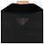 Prada Giacca bomber in denim shearling per uomo, blu, con colletto nero - vista 11