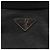 Prada Giacca bomber in denim shearling per uomo, blu, con colletto nero - vista 12