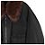 Prada Giacca bomber in denim shearling per uomo, blu, con colletto nero - vista 7