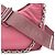 Prada Bolsa hobo de ombro em couro Napa acolchoado para mulheres - Rosa - vista 10