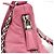 Prada Bolsa hobo de ombro em couro Napa acolchoado para mulheres - Rosa - vista 11