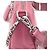 Prada Bolsa hobo de ombro em couro Napa acolchoado para mulheres - Rosa - vista 13