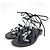 Sandali con cinturino Chanel Nero