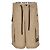 Versace Pantaloncini cargo couture Marrone - vista 4