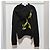 Off White Arrow Hoodie mit langen Ärmeln Schwarz - Ansicht 3