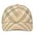 Burberry Baseballkappe mit Karomuster Orange Synthetisch