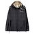 Burberry Giacca a vento a scacchi con cappuccio Nero