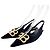 Balenciaga Samt Slingback Schwarz