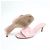 Pantofole Revival Louis Vuitton Rosa - vista 4