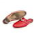 Hermès Mule Oz Hermes Rosso  - vista 4