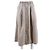 Falda larga Bonded Brunello Cucinelli Castaño
