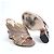 Mocassins Gucci Marron - vue 4