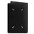 Maison Martin Margiela Stitch Folding Card Holder Black - view 3