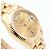 Rolex Orologio in oro da uomo Day-Date con edizione quadrante a binario e indice a barre D'oro - vista 12