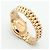 Rolex Orologio in oro da uomo Day-Date con edizione quadrante a binario e indice a barre D'oro - vista 18