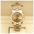 Rolex Orologio in oro da uomo Day-Date con edizione quadrante a binario e indice a barre D'oro - vista 3