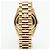 Rolex Orologio in oro da uomo Day-Date con edizione quadrante a binario e indice a barre D'oro - vista 8