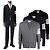 Thom Browne Merinowolle-Cardigan Braun - Ansicht 8