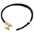 Versace Medusa Gold schwarzes Lederarmband  - Ansicht 4